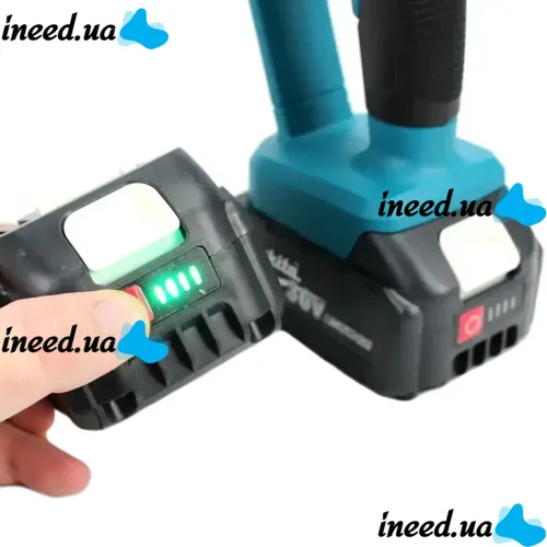 Акумуляторні ножиці кущоріз Makita DUM111SYX 36V 6Ah 2 акумулятори для стрижки кущів і трави, Бездротові електроножиці Макіта з насадками