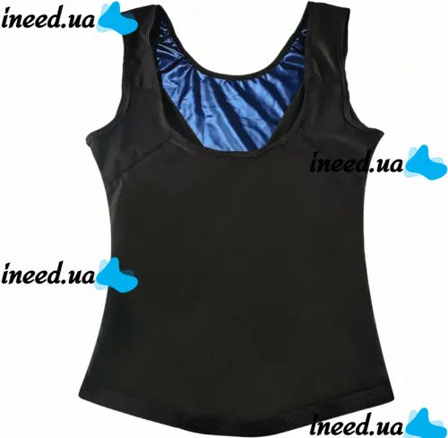 Women's Slimming Sweat Shaper Women's Slimming T-shirt with Sauna Effect, Sauna T-shirt for Sports for Women M/L XL/XXL Black