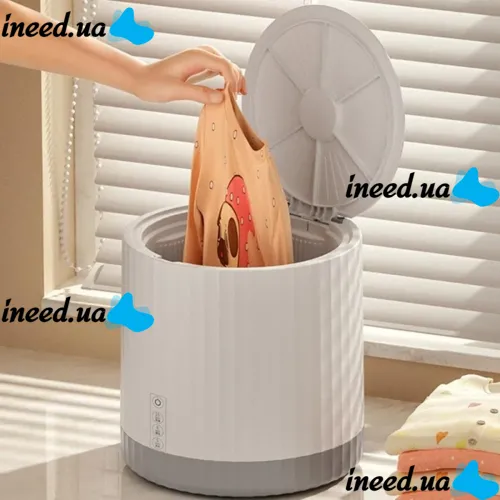 Mini Washing Machine Mini Washing Machine XM004 4 liters for washing things with UV disinfection, Machine with dryer and bucket MA2304-68 for travel