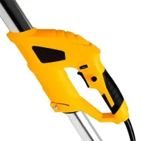 Шліфувальна машина з подовжувачем DeWalt SFMEE500S 215мм з пилозбірником для стін і стель, Шліфувальна машина жираф Деволт з пилососом і підсвічуванням від мережі