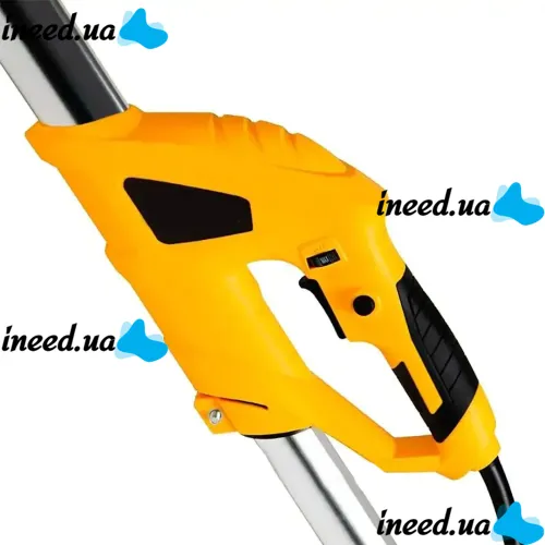 Шліфувальна машина з подовжувачем DeWalt SFMEE500S 215мм з пилозбірником для стін і стель, Шліфувальна машина жираф Деволт з пилососом і підсвічуванням від мережі
