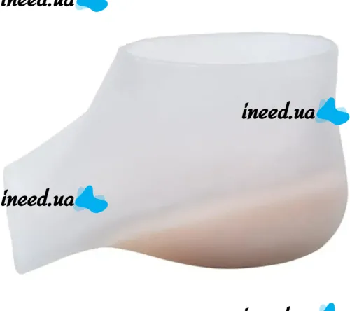 Silicone half insoles Fastlaces ZGD-4 for heel to increase height 4 cm, Gel insoles overlays supinator silicone socks
