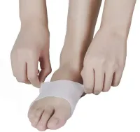 Silicone half insoles Fastlaces ZGD-4 for heel to increase height 4 cm, Gel insoles overlays supinator silicone socks
