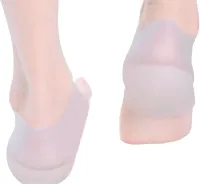 Silicone half insoles Fastlaces ZGD-4 for heel to increase height 4 cm, Gel insoles overlays supinator silicone socks
