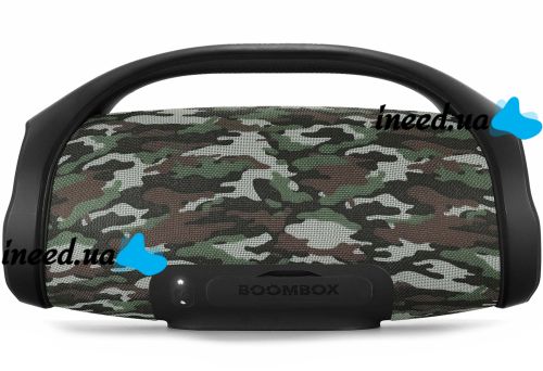 Large Wireless Music Speaker T&G Booms Box Big Camouflage with Handle, Portable Bluetooth Speaker in Boombox Style USB AUX for Android IOS