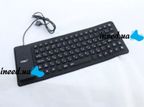Клавіатура комп'ютерна USB силіконова KEYBOARD X3