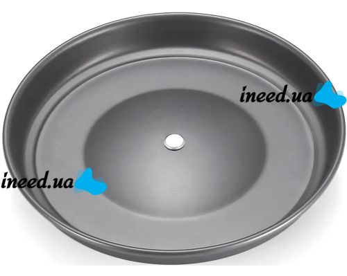 Travel tableware set AL-300 3 in 1 camping set frying pan, saucepan for 2-3 people made of anodized aluminum for cooking DS-300