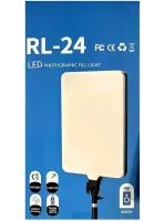 LED rectangular lamp Ring Light RL-24 100W LED spotlight 39x27cm 3 modes of light with remote control for studio photo and video shooting from the network