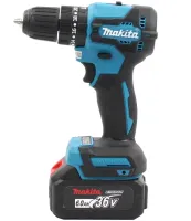 Акумуляторний набір Makita 2в1 Гайковерт DWT301 шурупокрут DWT485 36V 6Ah 2 акумулятори, Набір бездротових електроінструментів Макіта в кейсі