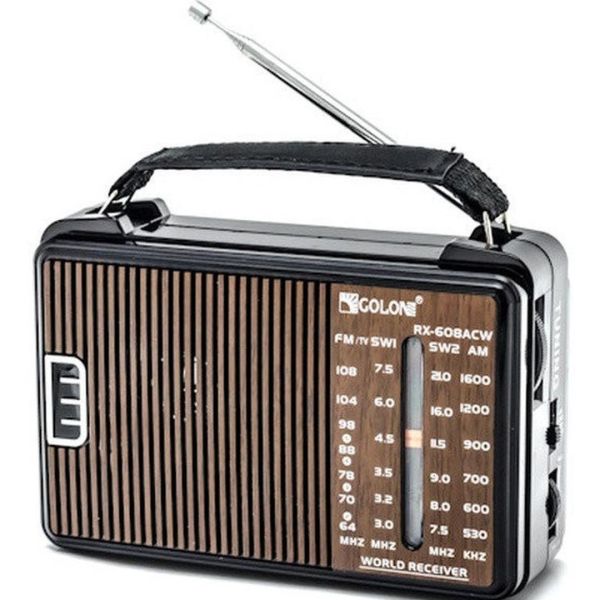 Портативный радиоприемник Golon RX-608AC, беспроводное аккумуляторное, всеволновой FM Радио приемник
