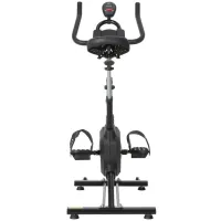 Atleto ES-7622K Mechanical Exercise Bike (up to 100 kg) with a display for heart rate, calories, and time; Spin bike for cardio workouts and rehabilitation
