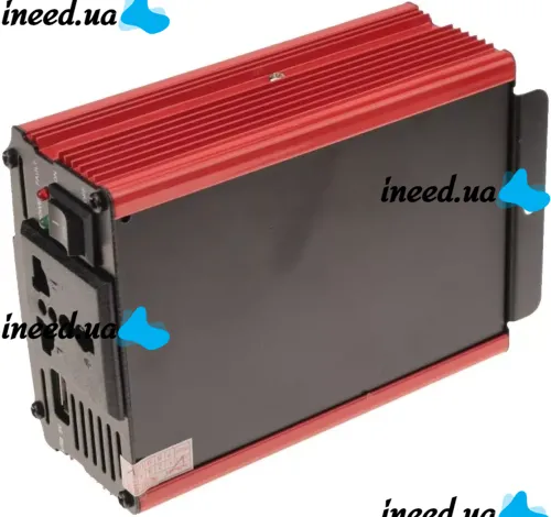 Автомобільний інвертор UKC AC/DC 12V-220V 600W CJ-LS600 авто перетворювач напруги струму з LCD дисплеєм від прикурювача, акумулятора з екраном
