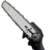 Аккумуляторная цепная мини пила Supretto Mini Electric Chain Saw 24V 550W для обрезки деревьев и распила дров, мини пила, электропила на аккумуляторе