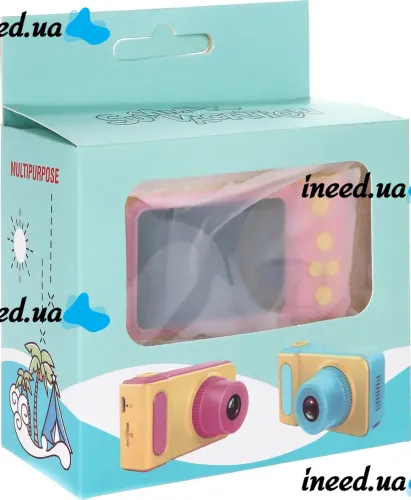 Детский цифровой фотоаппарат Photo Camera Kids T1 / V7, Детская USB фото камера с записью видео, играми и цветным экраном DVR Baby Camera