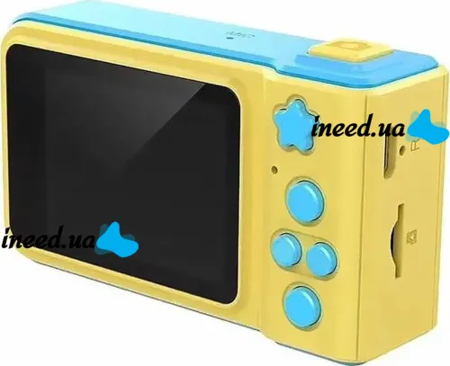 Детский цифровой фотоаппарат Photo Camera Kids T1 / V7, Детская USB фото камера с записью видео, играми и цветным экраном DVR Baby Camera
