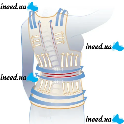 Fixing corrector of correct posture Back Pain Need Help Thoracolumbar corset for back and shoulder alignment, bandage, vest belt for the spine