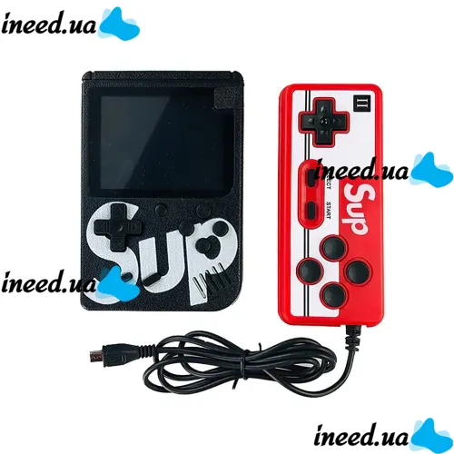 Portable Dendy Sup M3 Game Box Retro 400 games with joystick 8Bit, Dendy, Sega, game console