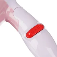 Складаний дорожній фен PRO BaByliss Coco 1000w для укладання і сушіння волосся зі збірною ручкою, насадкою концентратором і терморегулятором Рожевий