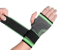 Фиксатор на кисть руки Wrist Support Sibote 9136, Бандаж на запястье от травм и растяжений, Эластичный бинт лангетка для рук с фиксирующим ремнем