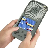 Portable Gaming Console with Fan Gen Game Fan F1 HS-224 for 500 Games, Retro Mini Console with 2.8" Dendy JD-05 Display from Battery