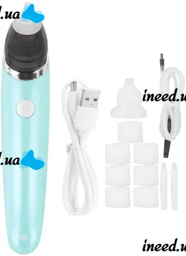 Children's Rechargeable Nasal Aspirator Sniffing Equipment Nasal Aspirator WX-102 USB, Electric Nasal Nozzle Little Bees PRO HD-8032