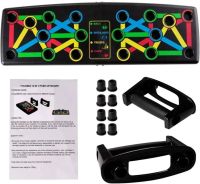 Доска для отжиманий Foldable Push Up Board JT-006, упор для отжиманий от пола 14 в 1 Регулируемая стойка, платформа, тренажер для мышц Supretto