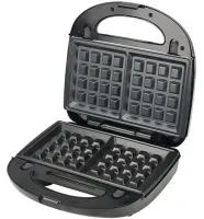 Electric Sandwich Maker, Sandwich Maker Opera OP-910 3000W with 8 removable grill, waffle maker, nut maker with non-stick coating