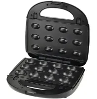 Electric Sandwich Maker, Sandwich Maker Opera OP-909 2500W with 6 Removable Grill Molds, Waffle iron, non-stick walnut pan