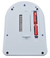 Electronic Table Scales from 1g to 7 kg SF-400, Kitchen Scales with LED Display with Round Platform for Weighing Products White