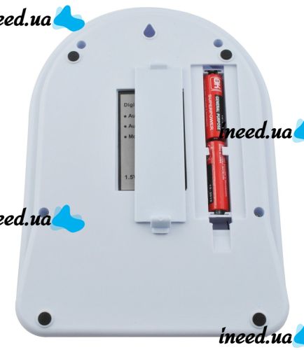Electronic Table Scales from 1g to 7 kg SF-400, Kitchen Scales with LED Display with Round Platform for Weighing Products White
