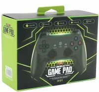 Беспроводной джойстик геймпад Game Pad CM-019 для PC Android с адаптерами, Игровой контроллер 2,4G для компьютера и телефона от батареек Черный