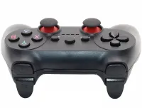 Беспроводной джойстик геймпад Game Pad CM-019 для PC Android с адаптерами, Игровой контроллер 2,4G для компьютера и телефона от батареек Черный