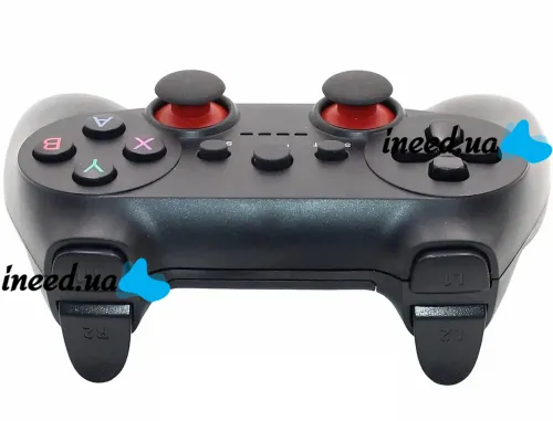 Беспроводной джойстик геймпад Game Pad CM-019 для PC Android с адаптерами, Игровой контроллер 2,4G для компьютера и телефона от батареек Черный
