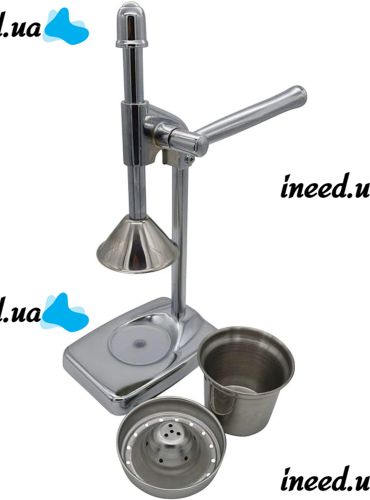 Ручна настільна соковижималка прес Manual Juicer AND841 для соку цитрусових і гранатів, механічний прес з нержавіючої сталі для фруктів