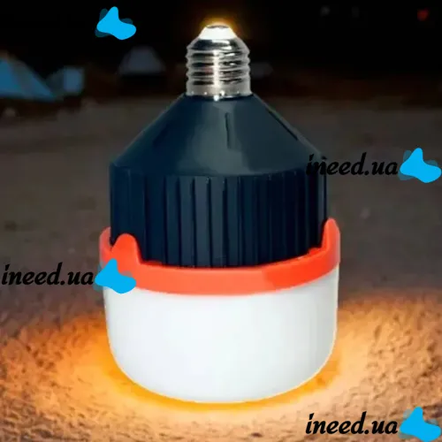 Bailong BL-566 rechargeable camping lamp LED lantern, E27 base lamp for emergency lighting JY-1010