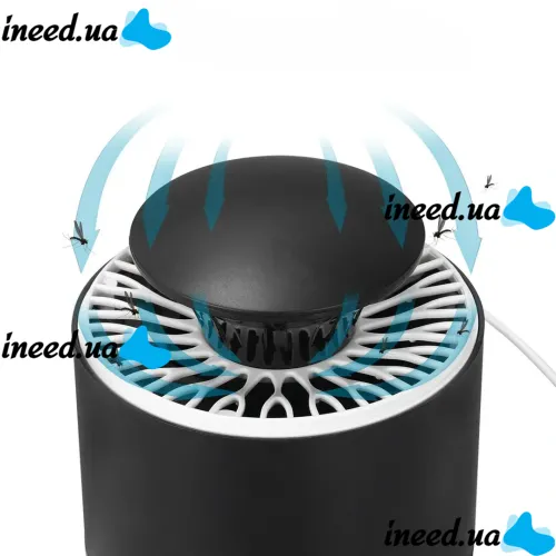 Електрична лампа приманка для комах Nova Mosquito Killer Lamp NV-818 5 Вт, USB Електрична пастка знищувач комарів і мошок