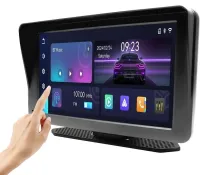 Автомобільний сенсорний монітор екран Carplay 701w 7 " дюймів дисплей, Бездротова Автомобільна Bluetooth стереосистема FM IOS Android на присоску