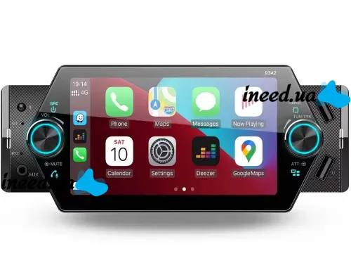 MP5 Pioneer PA455U 1Din Bluetooth Car Radio with 5" inch Display and Remote Control, PA-455U Car Radio with USB Android CarPlay in Car PA5055U