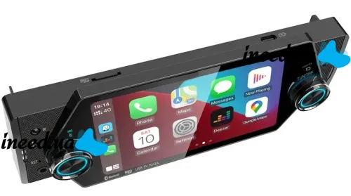 MP5 Pioneer PA455U 1Din Bluetooth Car Radio with 5" inch Display and Remote Control, PA-455U Car Radio with USB Android CarPlay in Car PA5055U