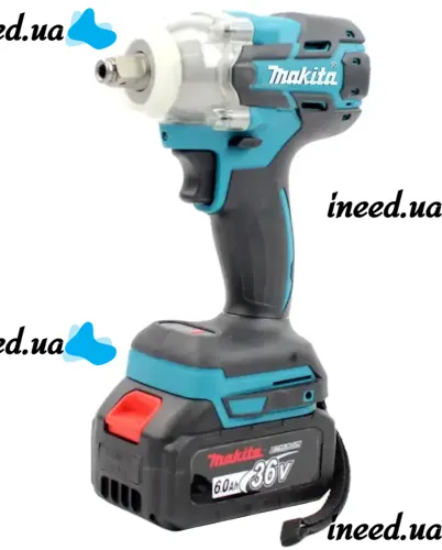 Акумуляторний набір Makita 2в1 Гайковерт DWT301 шурупокрут DWT485 36V 6Ah 2 акумулятори, Набір бездротових електроінструментів Макіта в кейсі