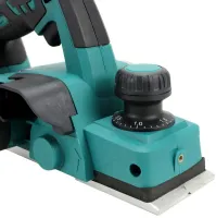 Акумуляторний рубанок по дереву Makita DKP180 36V 5AH 2 акумулятори Бездротовий електрорубанок Макіта PCP36V 11000 об/хв 36В 5Ач в кейсі Синій