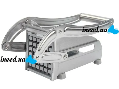 Ручная машинка для нарезки картофеля фри,  картофелерезка Potato Chipper YL-506, Овощерезка для нарезки картошки соломкой с 2 насадками
