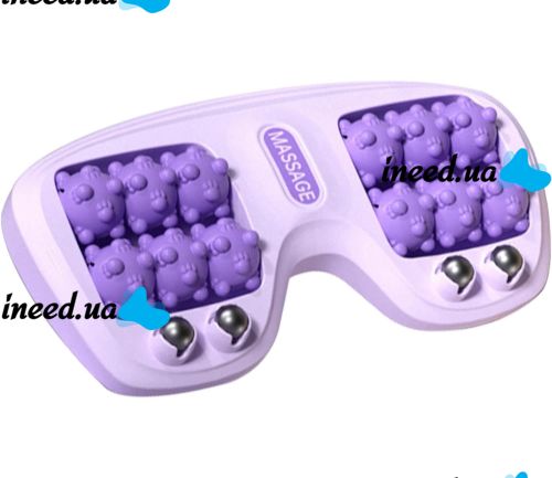 Роликовий масажер для ніг Cat Claw Style Foot Massager рефлексотерапевтичний для масажу стоп з магнітними кульками для зняття стресу і втоми