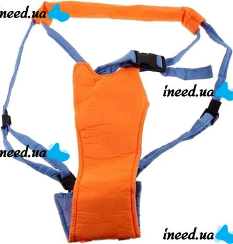 Moby Baby Moon Walk baby walker first steps for baby, Baby safety leash - baby support, Baby walker reins for kids Orange