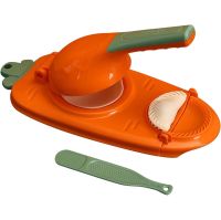 Ручна машинка для ліплення домашніх пельменів і вареників Dumpling Maker 2 в 1, універсальна Механічна прес-форма для розкочування тіста, Вареничница