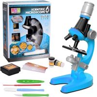 Scientific Microscope OEM 1013A-1 Children's Microscope with 1200x Zoom for Scientific Research HA-148 Laboratory with Magnification and Research Kit