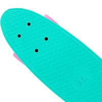 Children's urban Mini Skate Penny Board Penny My Go Fish Skateboards Mint 22", Skateboard MS-0848 with luminous wheels for children and teenagers
