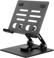 Nubwo NST08 Universal Folding Stand for Tablet and Laptop 4-16" inches, Desktop HA-6 Phone Holder with Tilt Adjustment
