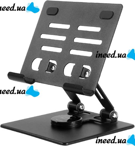 Nubwo NST08 Universal Folding Stand for Tablet and Laptop 4-16" inches, Desktop HA-6 Phone Holder with Tilt Adjustment
