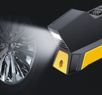 Автомобільний компресор CarSun Air Pump C1809 - 1 для підкачки шин 150 PSI від прикурювача 12V, Насос з цифровим дисплеєм і ліхтариком, Автокомпресор